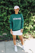 Load image into Gallery viewer, I&#39;M STILL SPEAKING Crewneck Sweatshirt - Ivy Green
