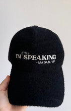 Load image into Gallery viewer, I&#39;M STILL SPEAKING Baseball Cap - Black
